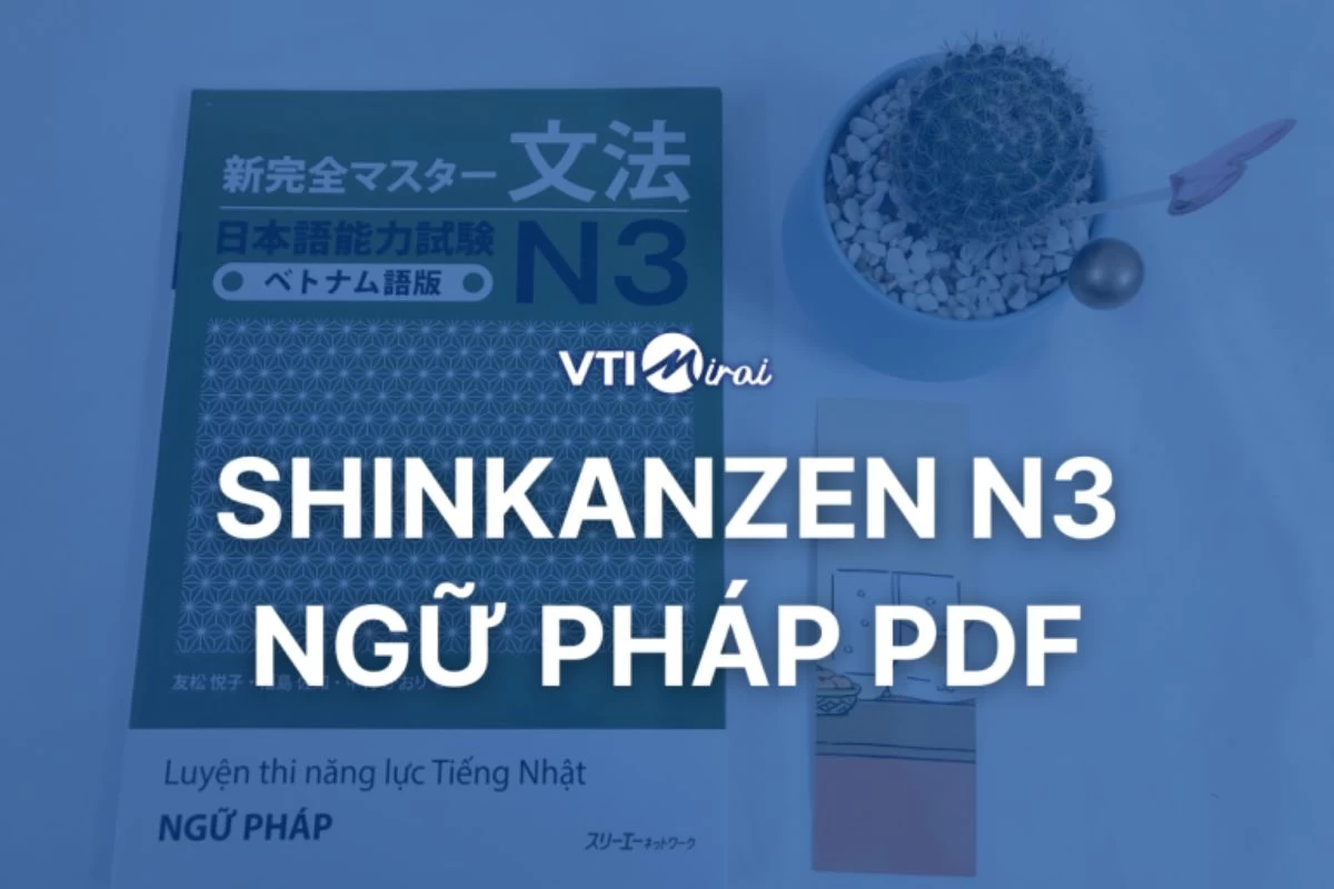 Sách Shinkanzen N3 Ngữ pháp PDF BUNPOU - tải miễn phí