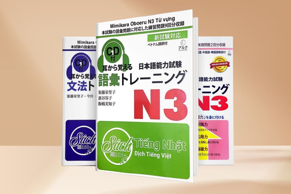 Giới thiệu bộ sách Mimikara Oboeru N3